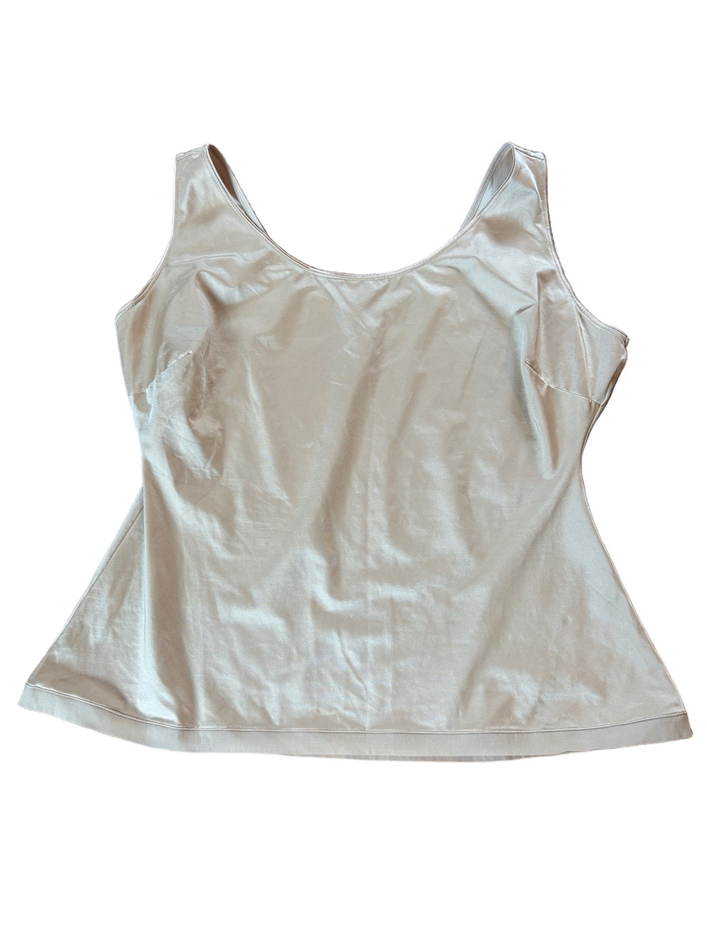 Spanx sz 3X nude colored shaper tank top
